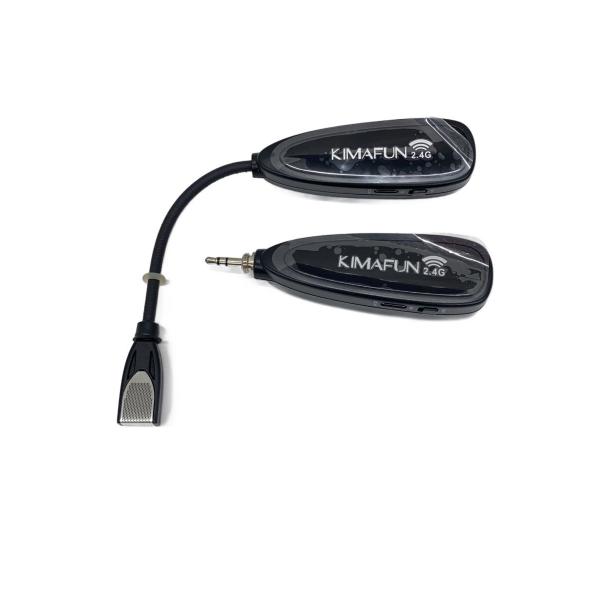 KIMAFUN/オーディオその他/KM-G100/ワイヤレスヘッドセットマイク/BKL