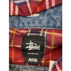 STUSSY◆長袖シャツ/M/デニム/IDGの詳細画像2