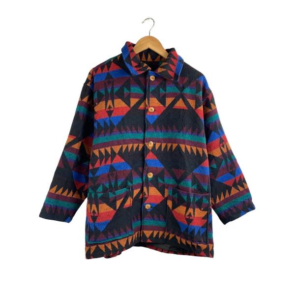 80〜90s/ネイティブ/NEW GIRLS GENERATION/カバーオール/マルチカラー/総柄