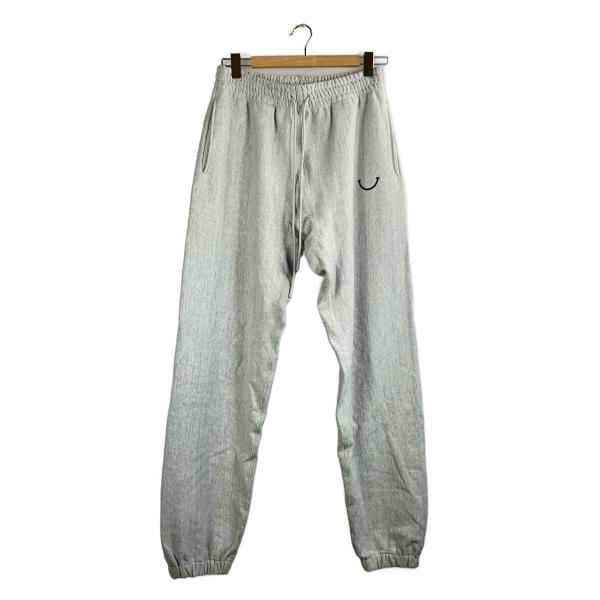 READYMADE◆SWEAT PANTS SMILE/ボトム/S/コットン/GRY/無地/RE-C...
