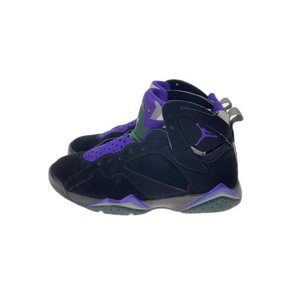 NIKE◆AIR JORDAN 7 RETRO/エアジョーダンレトロ/ブラック/304775-053...