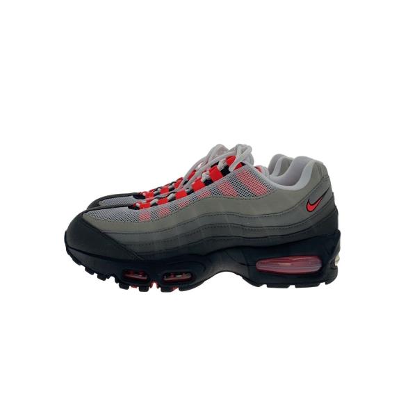 NIKE◆Air Max 95 OG Big Bubble/ローカットスニーカー/25.5cm/レッ...
