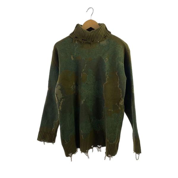 AMERI◆VINTAGE LAG OVER KNIT TOP/ニット・セーター(厚手)/FREE/...