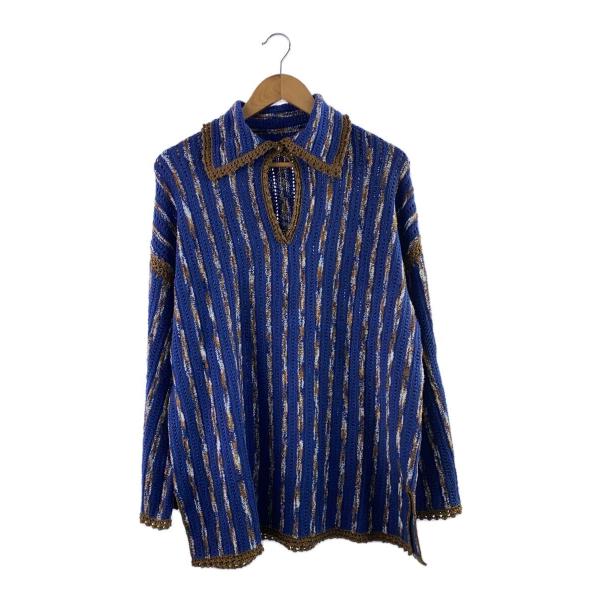 AMERI◆HAND STITCH STRIPE KNIT TOP/ニット・セーター(薄手)/FRE...
