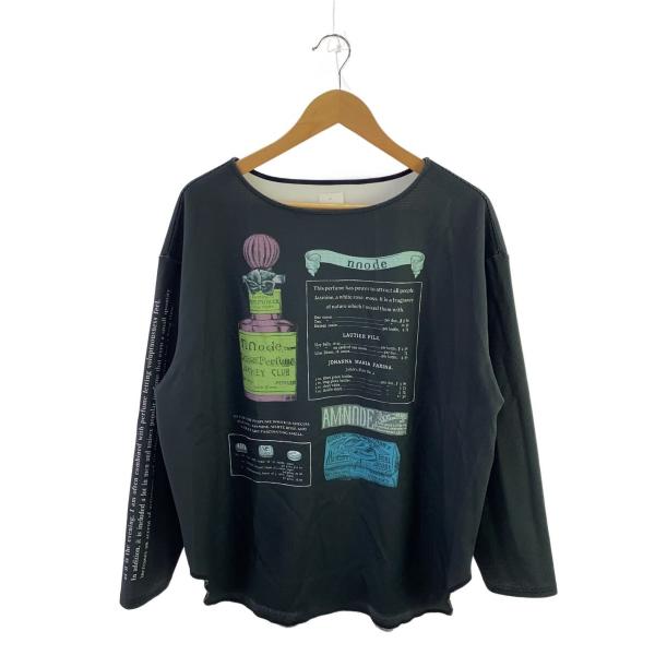 AMERI◆25SS/VINTAGE PERFUME SMELL WAFFLE TOP/長袖Tシャツ...