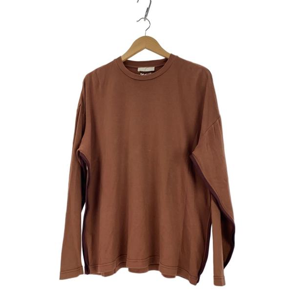 YOKE◆HEM TRIM LONG SLEEVES T-SHIRT/長袖Tシャツ/2/コットン/B...