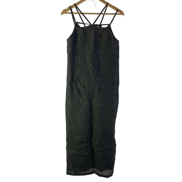 AMERI◆LILY JACQUARD DRESS/キャミワンピース/S/0225105611640