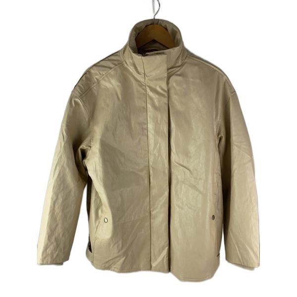 AMERI◆23AW/PASTING LIKE SYNTHETIC LEATHER JACKET/S...