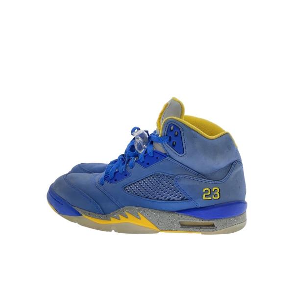 NIKE◆AIR JORDAN 5 LANEY JSP/エアジョーダン/ブルー/CD2720-400...
