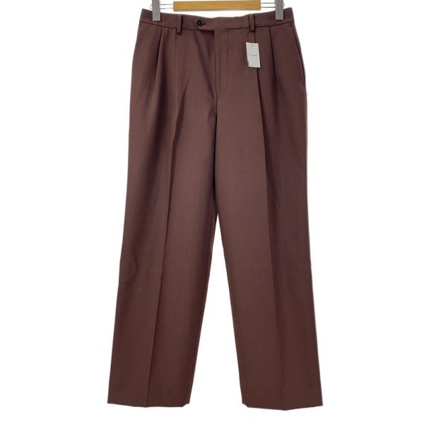 AURALEE◆25SS/WOOL KID MOHAIR HOP SACK TWO-TUCK SLA...