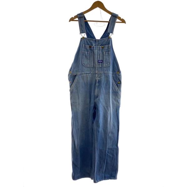 big smith◆80s/紺タグ/オーバーオール/--/デニム/IDG/無地/インディゴ