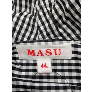 MASU◆長袖シャツ/44/コットン/BLK/...の詳細画像2
