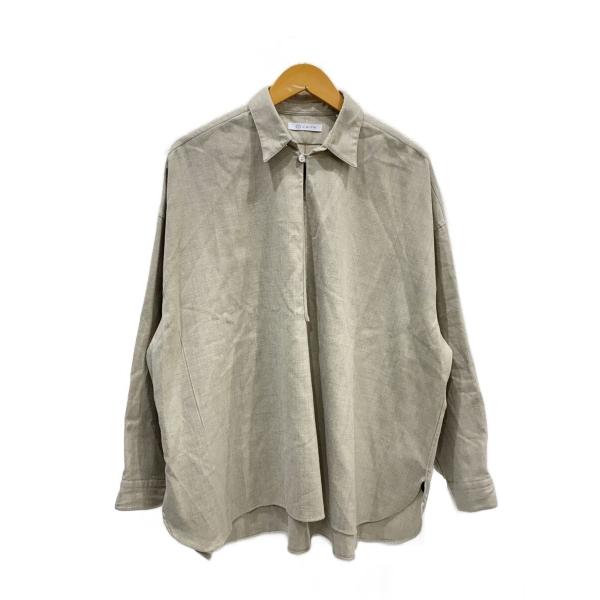 CATTA◆SKIPPER WIDE SHIRT WOOL VIERA/S/ウール/BEG//