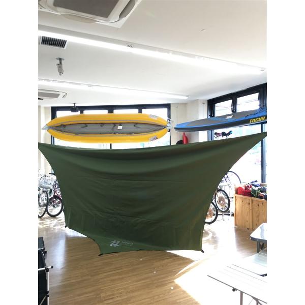 MINIMAL WORKS/タープ/ヘキサ/2~3人用/GRN/BLUEHOLE OCTA TARP