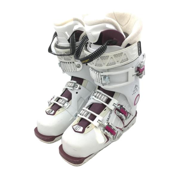 salomon◆スキーブーツ/22cm/WHT/アダルト/QST PRO80/サロモン