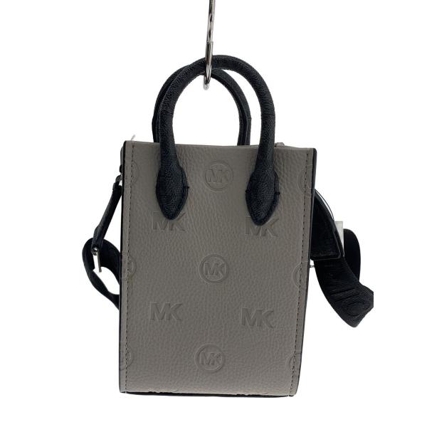 MICHAEL KORS◆ショルダーバッグ/レザー/GRY/35R4S7ZC1L