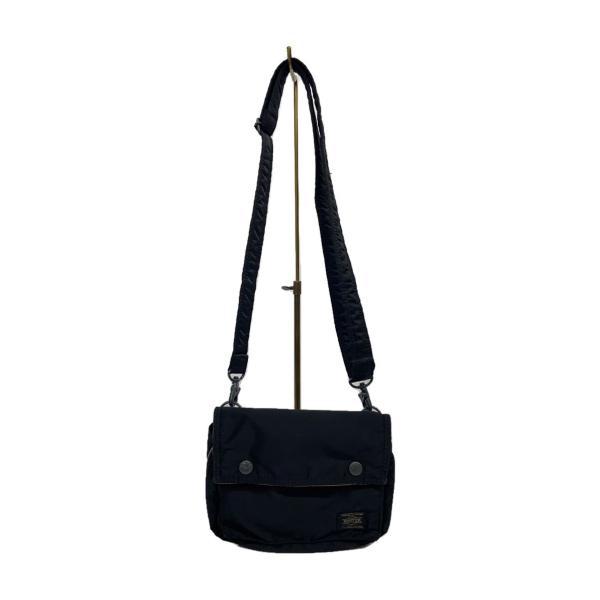 PORTER◆TANKER SHOULDER BAG/ショルダーバッグ/ブラック/622-69231