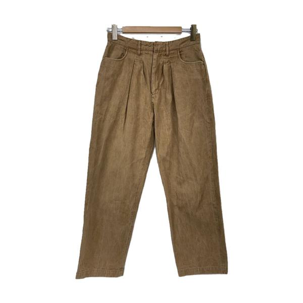 FARAH◆Two-tuck Wide Tapered Pants/テーパードパンツ/30/FR23...