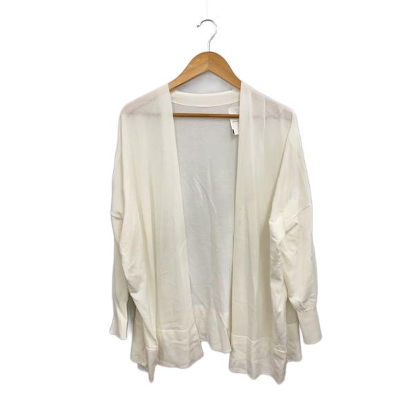 MUSE◆shake code/カーディガン(薄手)/コットン/ホワイト/25-080-500-41...