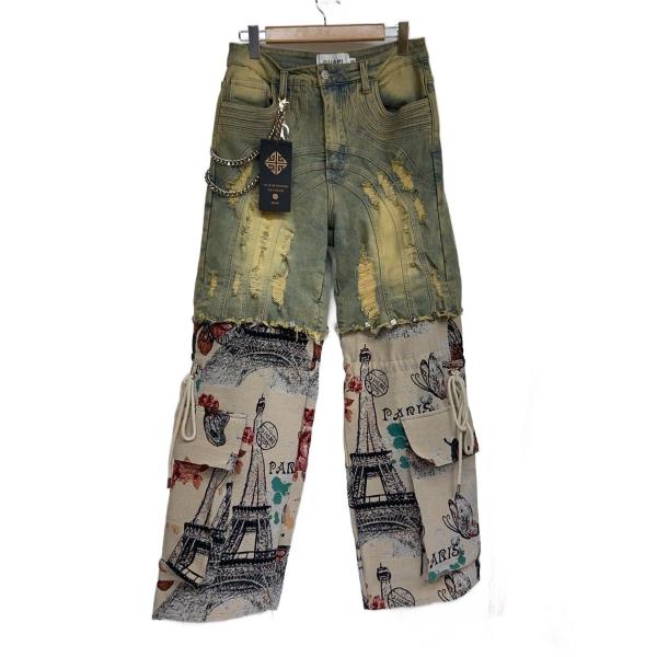 GUAPI◆LA VILLE LUMIERE CONVERTIBLE DENIM/ボトム/30/デニ...