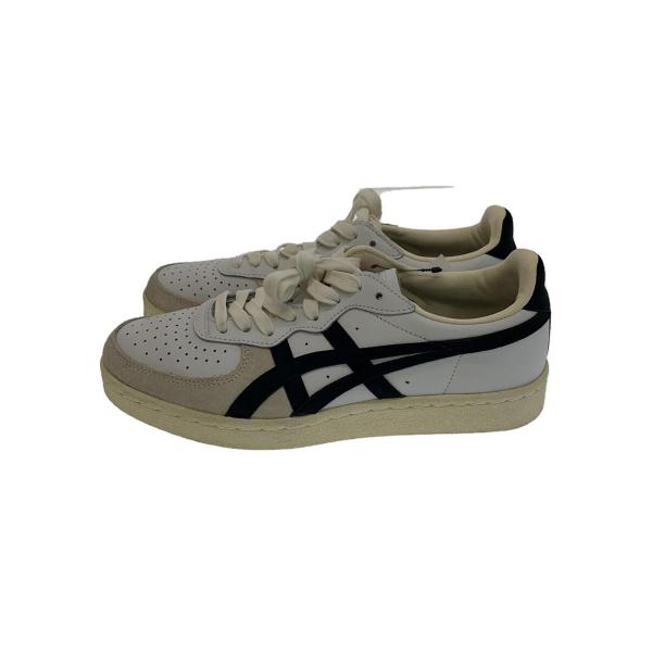 Onitsuka Tiger◆GSM/ローカットスニーカー/24.5cm/ホワイト/レザー/D5K2...