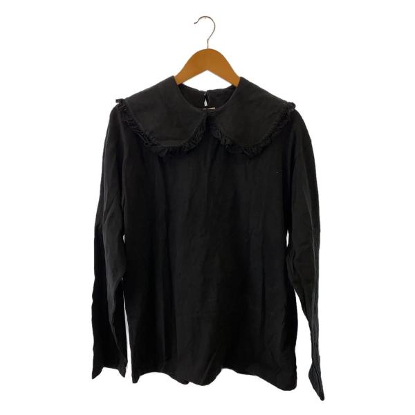 holiday◆SUPER FINE DRY PURITAN COLLAR L/S TOPS/XL/...