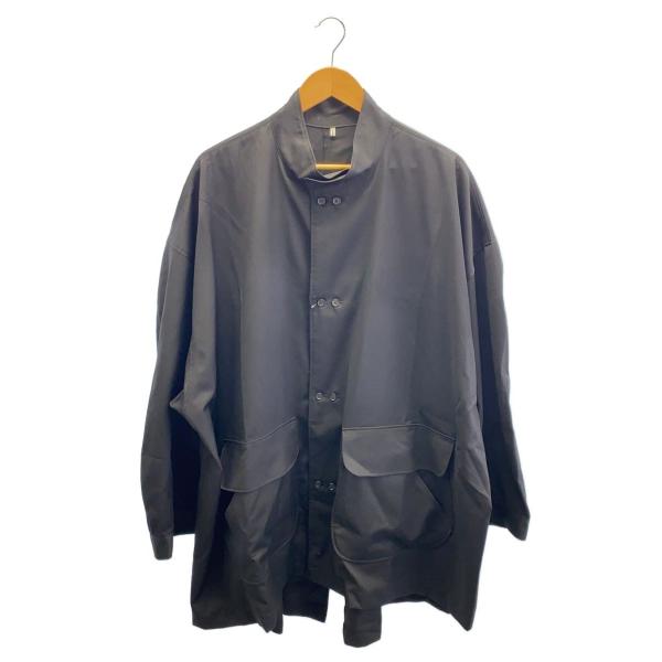 ISSUETHINGS◆スタンドカラーコート/1/ウール/BLK/TYPE-3/ITS38S8PG8...