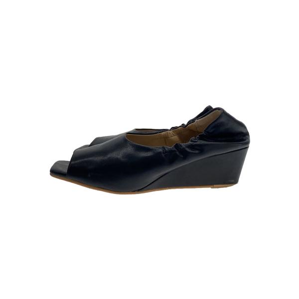 RIM.ARK◆RIMARK WEDGE SOLE SQUARE SHOES/パンプス/--/BLK...