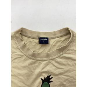 STUSSY◆Tシャツ/L/コットン/BEG//の詳細画像5