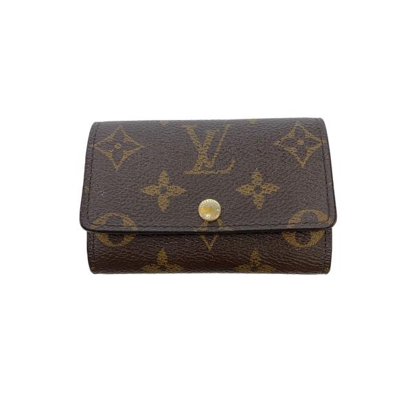 LOUIS VUITTON◆ミュルティクレ6_モノグラム/PVC/BRW/総柄/メンズ//