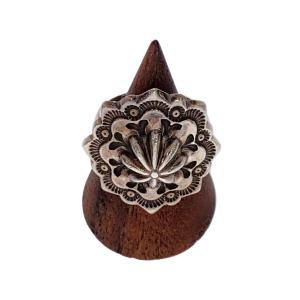 NAVAJO◆スタンプワーク/リング/Jennifer Curtis/SILVER/13号/SLV/メンズ