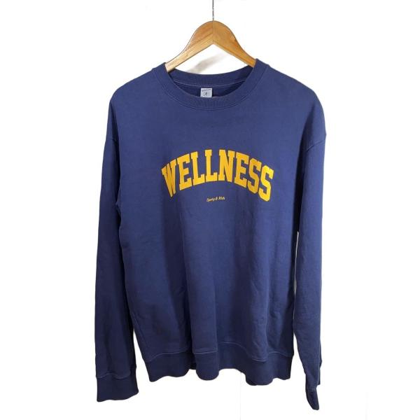 SPORTY&amp;RICH◆wellness/スウェット/M/コットン/BLU