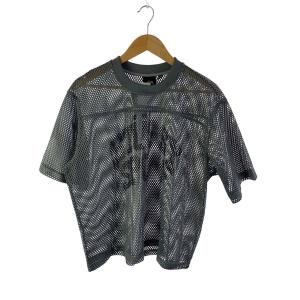 STUSSY◆TEAM JERSEY STUSSY SPORT/Tシャツ/M/ポリエステル/GRY/プリント/1140346//