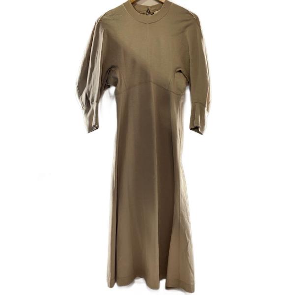 mame kurogouchi◆Classic Cotton Dress/長袖ワンピース/2/コット...