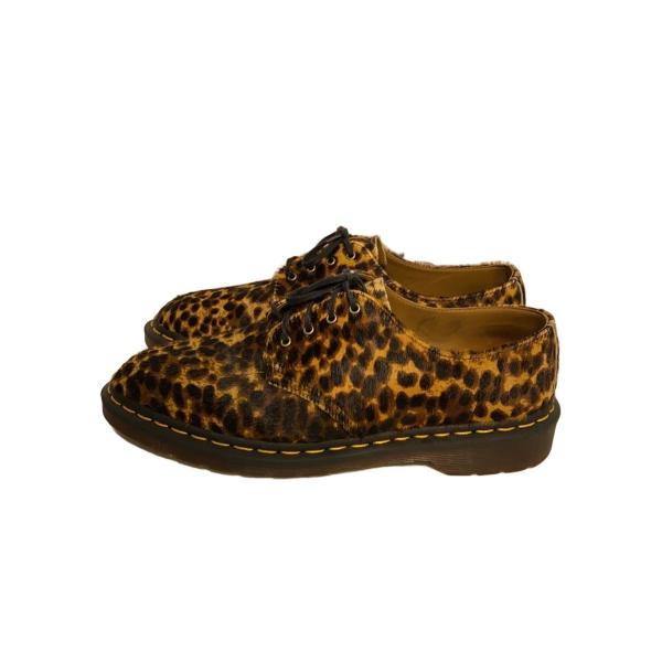 Dr.Martens◆ドレスシューズ/UK9/BRW/ハラコ
