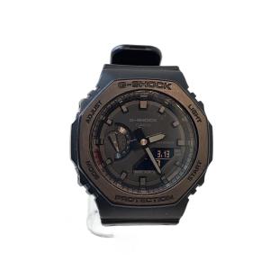 CASIO◆クォーツ腕時計・G-SHOCK/デジアナ/ブラック/ブラック