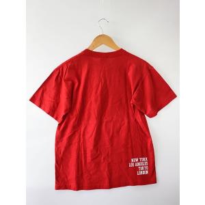STUSSY◆Tシャツ/M/コットン/RED//の詳細画像1