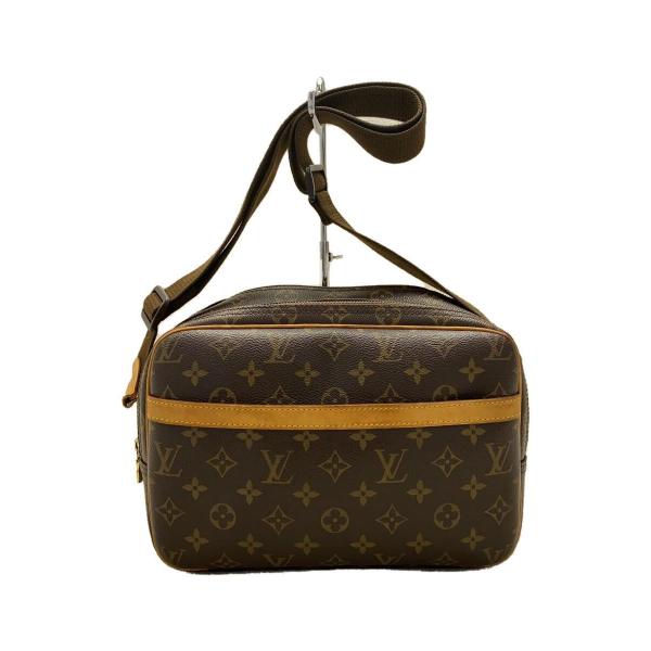 LOUIS VUITTON◆リポーターPM_モノグラム・キャンバス_BRW/PVC/BRW