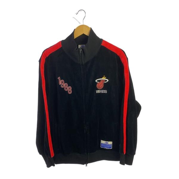 WIND AND SEA◆VELOUR JACKET/ジャケット/L/コットン/BLK/WDS-C-...