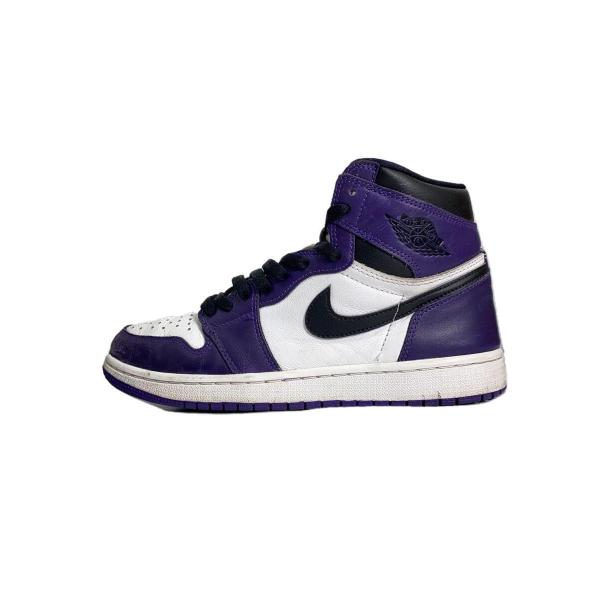 NIKE◆AIR JORDAN 1 RETRO HIGH OG/26.5cm/PUP/555088-...