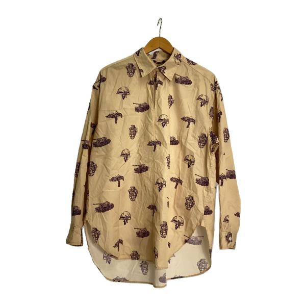 roundabout◆半袖シャツ/1/コットン/BEG/RA23SS-SH04