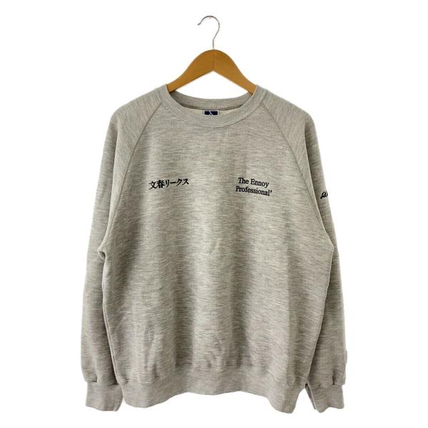 the ennoy professional◆文春リークス/摩耗/スウェット/L/コットン/グレー/...
