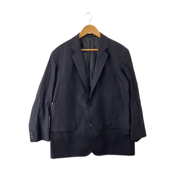 Graphpaper◆Wooly Cotton Twill Single/1/コットン/BLK/無地...