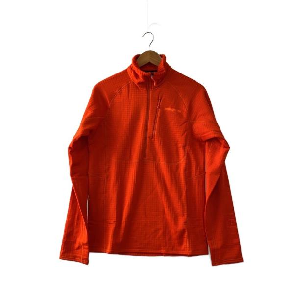 patagonia◆R1 Pullover/S/ポリエステル/ORN/無地/STY401090FA1...