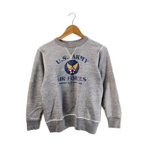 Buzz Rickson’s◆U.S.ARMY AIR FORCES SET-IN CREW SWEAT/スウェット/S/コットン/GRY/プリント