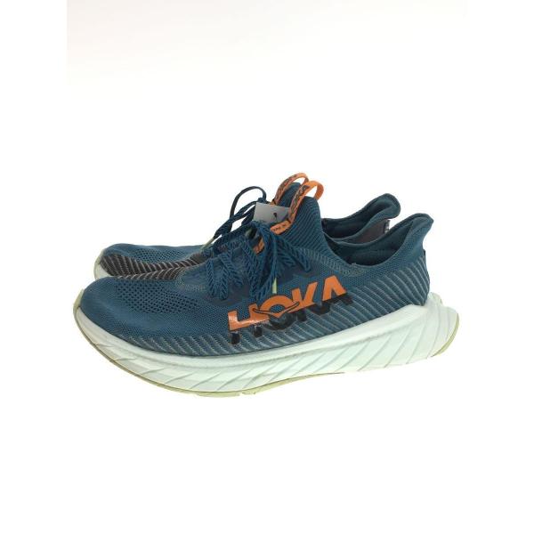 HOKA ONE ONE◆CARBON X 3/ローカットスニーカー/27.5cm/BLU/1123...