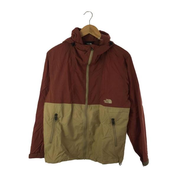 THE NORTH FACE◆COMPACT JACKET_コンパクトジャケット/S/ナイロン/BR...