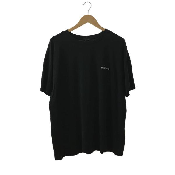 WE11DONE◆Tシャツ/L/--/BLK