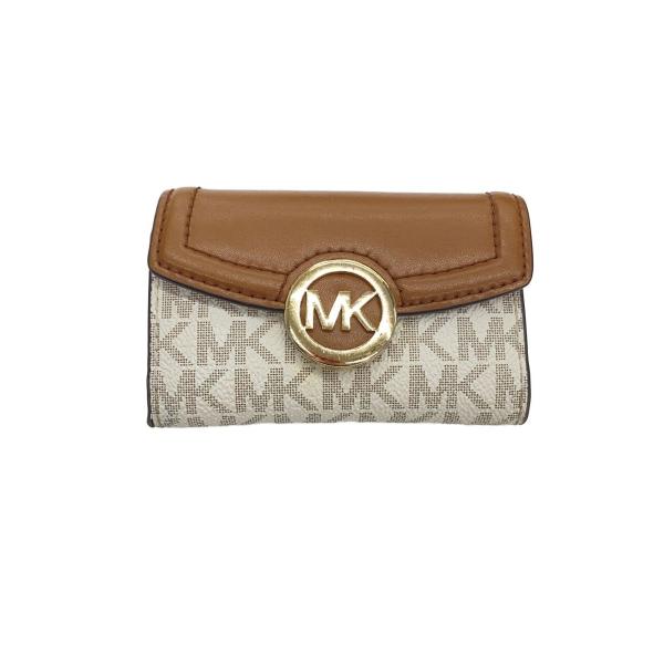 MICHAEL KORS◆キーケース/PVC/BRW/レディース//