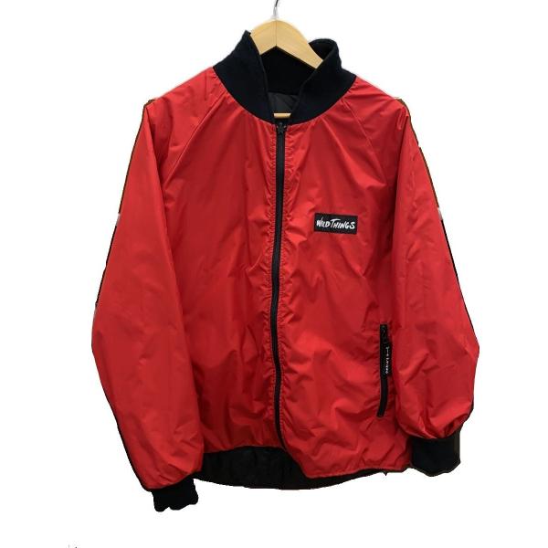 WILDTHINGS◆Belay jacket/ナイロンジャケット/L/ナイロン/RED